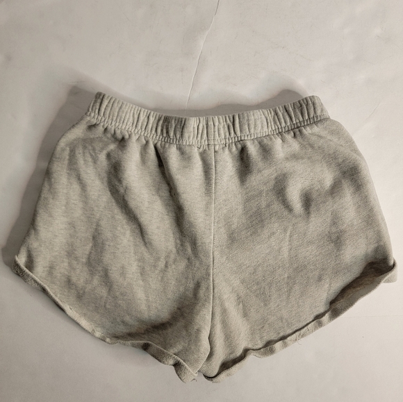 Playboy By PacSun Sweat Fleece Shorts Small Gray Pink Logo - Picture 4 of 7
